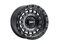 Metal FX Offroad Hitman Satin Black Wheel; 17x8.5; 0mm Offset (20-26 Jeep Gladiator JT)