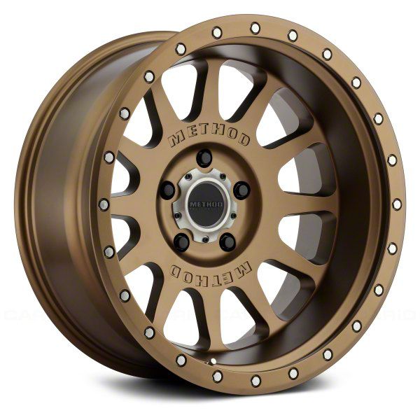 Method Race Wheels Tacoma MR605 NV Bronze 6-Lug Wheel; 20x10