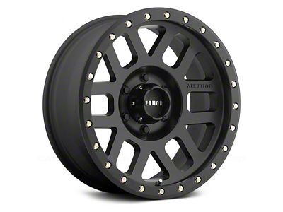 Method Race Wheels MR309 Grid Matte Black 6-Lug Wheel; 18x9; 18mm Offset (22-25 Bronco Raptor)
