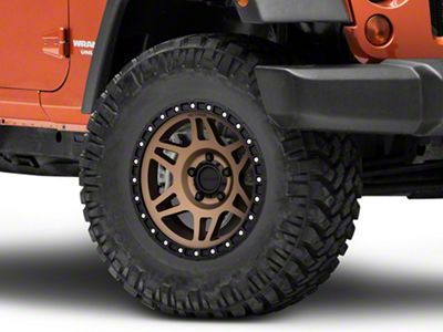 Method Race Wheels MR312 Bronze Wheel; 17x9; -12mm Offset (07-18 Jeep Wrangler JK)
