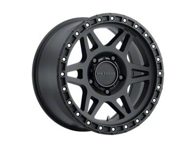 Method Race Wheels MR312 Matte Black Wheel; 17x9; -12mm Offset (07-18 Jeep Wrangler JK)