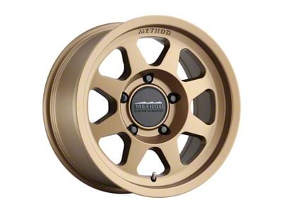 Method Race Wheels MR701 Bronze Wheel; 17x9; -12mm Offset (07-18 Jeep Wrangler JK)