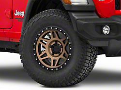 Method Race Wheels MR312 Bronze Wheel; 17x9; -12mm Offset (18-26 Jeep Wrangler JL)
