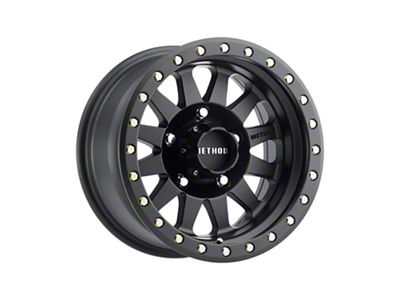 Method Race Wheels MR304 Double Standard Matte Black Wheel; 15x8; -24mm Offset (87-95 Jeep Wrangler YJ)