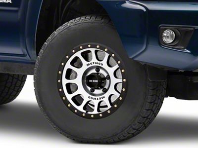Method Race Wheels MR305 NV Matte Black Machined 5-Lug Wheel; 16x8; 0mm Offset (05-15 Tacoma)