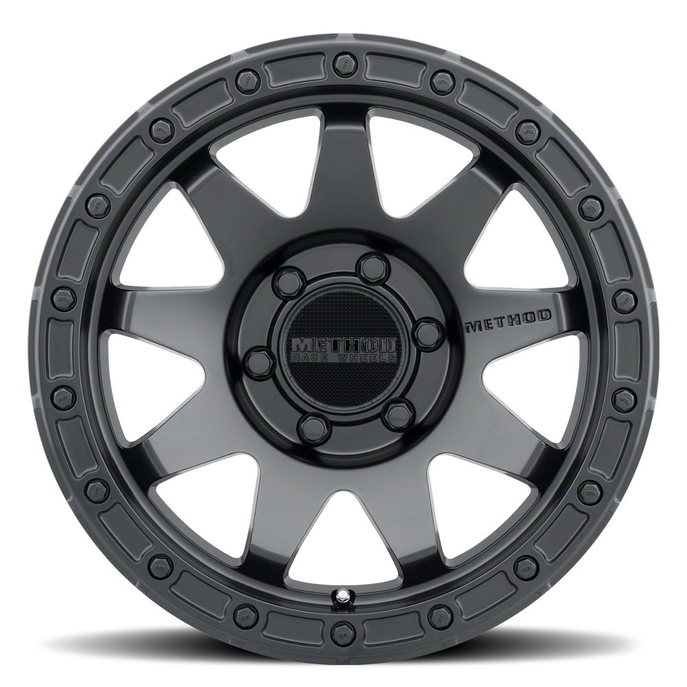 Method Race Wheels Toyota 4-Runner MR317 Matte Black 6-Lug Wheel; 17x9 ...