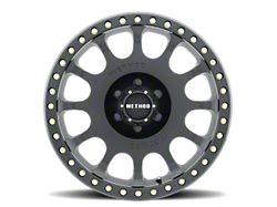 Method Race Wheels MR105 Beadlock Matte Black 6-Lug Wheel; 17x9; -38mm Offset (05-15 Tacoma)