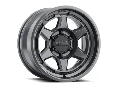 Method Race Wheels MR708 Bead Grip Gloss Titanium 6-Lug Wheel; 17x9; -38mm Offset (05-15 Tacoma)