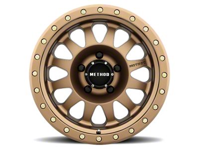 Method Race Wheels MR304 Double Standard Bronze 5-Lug Wheel; 18x9; 25mm Offset (07-13 Tundra)