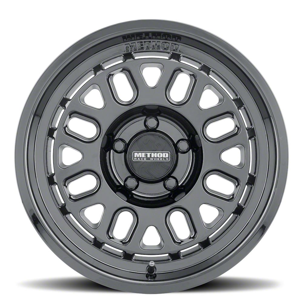 Method Race Wheels Tundra MR321 Gloss Black 5-Lug Wheel; 17x8.5