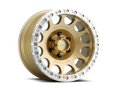 Method Race Wheels MR105 V3 Gold 6-Lug Wheel; 17x9; -38mm Offset (10-24 4Runner)