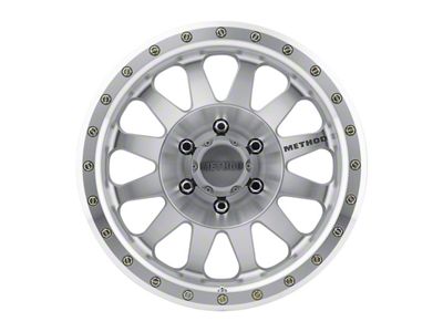 Method Race Wheels MR304 Double Standard Machined 6-Lug Wheel; 16x8; 0mm Offset (10-24 4Runner)