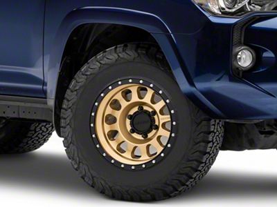 Method Race Wheels MR315 Gold 6-Lug Wheel; 17x8.5; 0mm Offset (10-24 4Runner)