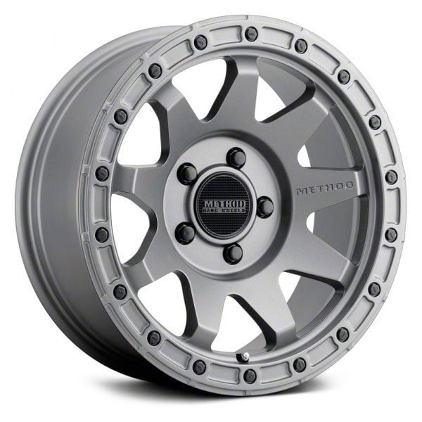 Method Race Wheels Toyota 4-Runner MR317 Matte Titanium 6-Lug Wheel ...