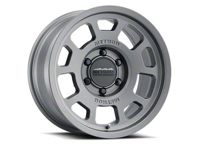 Method Race Wheels MR705 Bead Grip Titanium 6-Lug Wheel; 17x8.5; 35mm Offset (10-24 4Runner)