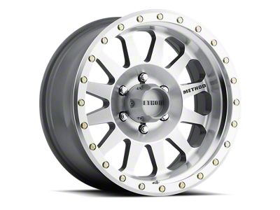 Method Race Wheels MR304 Double Standard Machined 6-Lug Wheel; 20x10; -18mm Offset (16-23 Tacoma)
