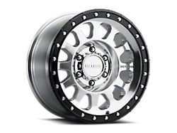 Method Race Wheels MR315 Polished with Gloss Black Lip 6-Lug Wheel; 17x8.5; 0mm Offset (16-23 Tacoma)