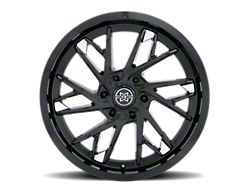 Method Race Wheels MR801 Gloss Black Milled 6-Lug Wheel; 20x9; 12mm Offset (17-24 Titan)