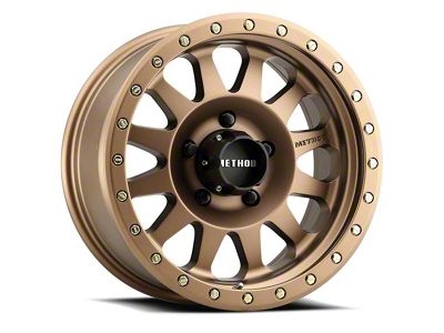 Method Race Wheels MR304 Double Standard Bronze 6-Lug Wheel; 17x8.5; 0mm Offset (24-25 Tacoma)