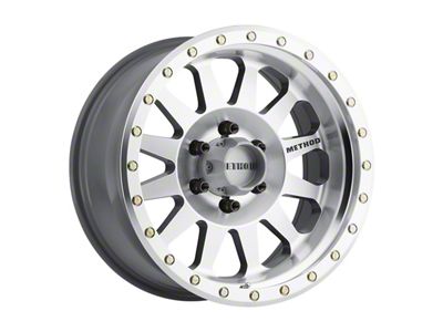 Method Race Wheels MR304 Double Standard Machined 6-Lug Wheel; 18x9; -12mm Offset (24-25 Tacoma)