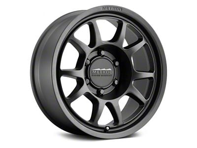 Method Race Wheels MR702 Bead Grip Matte Black 6-Lug Wheel; 17x8.5; 0mm Offset (24-25 Tacoma)