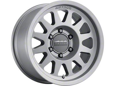 Method Race Wheels MR704 Matte Titanium 6-Lug Wheel; 17x8.5; 0mm Offset (24-25 Tacoma)