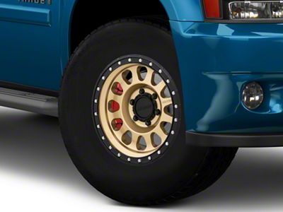 Method Race Wheels MR315 Gold 6-Lug Wheel; 17x8.5; 0mm Offset (25-26 4Runner)