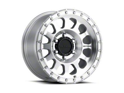 Method Race Wheels MR315 Machined 6-Lug Wheel; 17x9; -12mm Offset (25-26 4Runner)