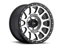 Method Race Wheels MR305 NV Machined with Matte Black Lip 6-Lug Wheel; 16x8; 0mm Offset (03-09 4Runner)
