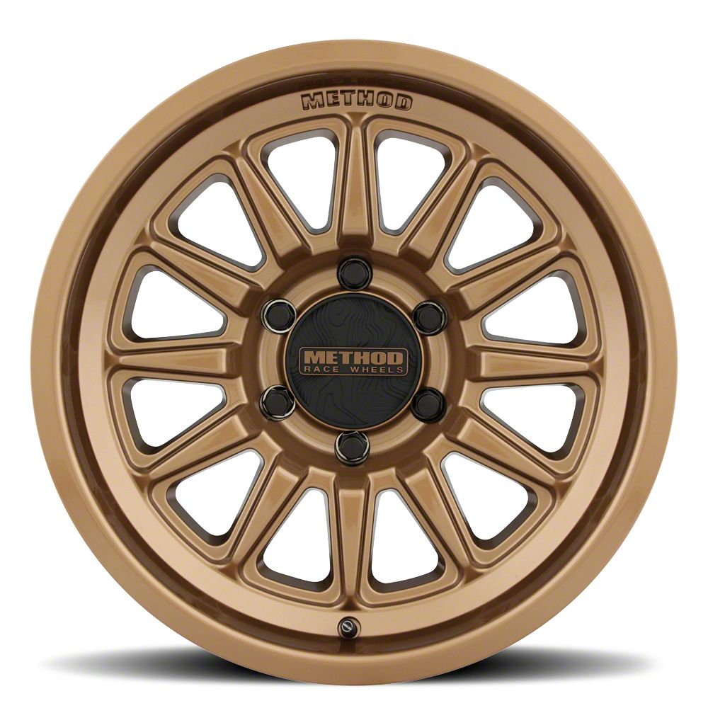 Method Race Wheels Toyota 4-Runner MR323 Gloss Bronze 6-Lug Wheel; 17x9 ...