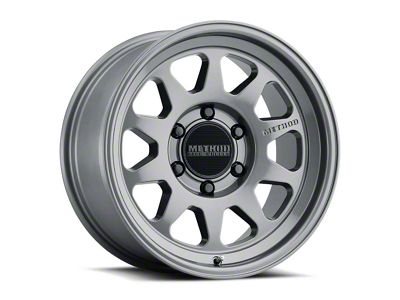 Method Race Wheels MR316 Gloss Titanium 6-Lug Wheel; 17x8.5; 0mm Offset (22-25 Bronco Raptor)