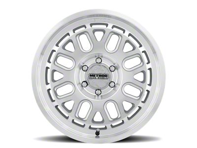 Method Race Wheels MR321 Machined Clear Coat 6-Lug Wheel; 17x8.5; 25mm Offset (22-25 Bronco Raptor)