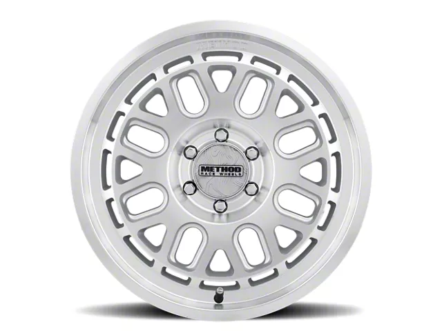 Method Race Wheels Bronco MR321 Machined Clear Coat 6-Lug Wheel; 17x8.5 ...