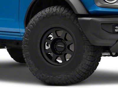 Method Race Wheels MR701 Matte Black 6-Lug Wheel; 16x8; 0mm Offset (21-25 Bronco, Excluding Raptor)