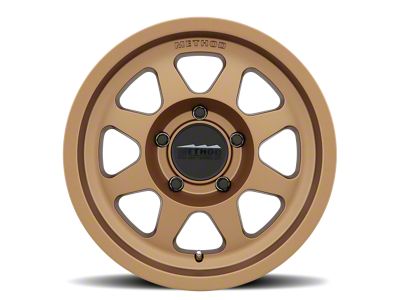 Method Race Wheels MR701 Bead Grip Bronze 5-Lug Wheel; 17x7.5; 30mm Offset (21-25 Bronco Sport)