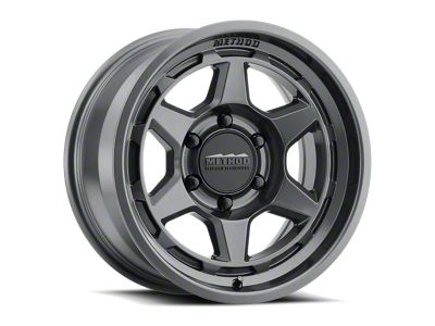 Method Race Wheels MR708 Bead Grip Gloss Titanium Wheel; 17x9; -38mm Offset (84-01 Jeep Cherokee XJ)