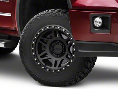 Method Race Wheels MR312 Matte Black Wheel; 17x8.5; 0mm Offset (20-25 Jeep Gladiator JT)
