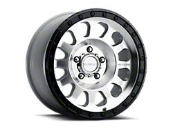 Method Race Wheels MR315 Machined with Gloss Black Lip Wheel; 17x9; -12mm Offset (20-26 Jeep Gladiator JT)