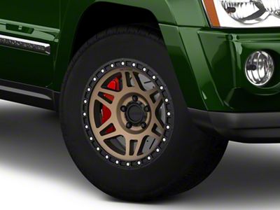 Method Race Wheels MR312 Bronze Wheel; 17x9; -12mm Offset (05-10 Jeep Grand Cherokee WK, Excluding SRT8)