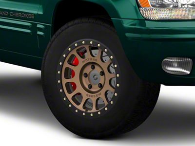 Method Race Wheels MR305 NV Bronze Wheel; 17x8.5; 0mm Offset (99-04 Jeep Grand Cherokee WJ)