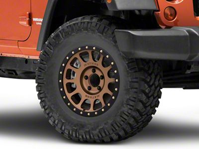 Method Race Wheels MR305 NV Bronze Wheel; 17x8.5; 0mm Offset (07-18 Jeep Wrangler JK)