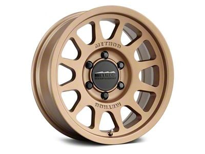 Method Race Wheels MR703 Bead Grip Bronze Wheel; 17x8.5; 25mm Offset (07-18 Jeep Wrangler JK)