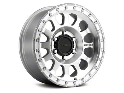 Method Race Wheels MR315 Machined Wheel; 20x9; 18mm Offset (18-25 Jeep Wrangler JL)