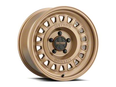 Method Race Wheels MR320 Bronze Wheel; 17x8.5; 0mm Offset (76-86 Jeep CJ7)