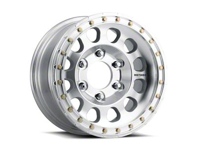 Method Race Wheels MR103 Beadlock Raw Machined 6-Lug Wheel; 17x9; -12mm Offset (24-25 Tacoma)