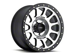 Method Race Wheels MR305 NV Machined with Matte Black Lip 6-Lug Wheel; 18x9; 0mm Offset (24-25 Tacoma)