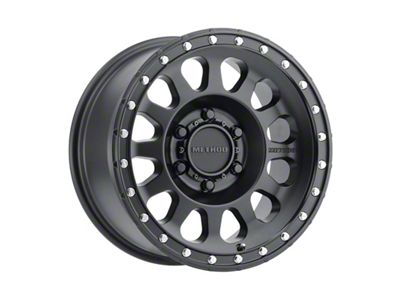 Method Race Wheels MR315 Matte Black 6-Lug Wheel; 17x8.5; 0mm Offset (16-23 Tacoma)