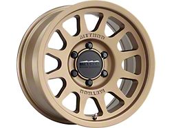 Method Race Wheels MR703 Bead Grip Bronze 6-Lug Wheel; 17x8.5; 0mm Offset (16-23 Tacoma)