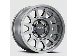 Method Race Wheels MR703 Bead Grip HD Gloss Titanium 6-Lug Wheel; 18x9; 40mm Offset (24-26 Tacoma)