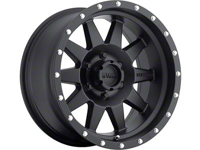 Method Race Wheels MR301 The Standard Matte Black 6-Lug Wheel; 20x9; 18mm Offset (17-24 Titan)